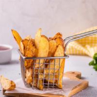 Sweet Potato Fries · Deep-fried golden crispy sweet potato fries.