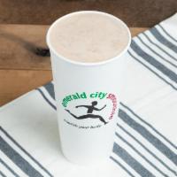 Low Carb With Peanut Butter Smoothie · Choice of flavor with whey protein, peanut butter, banana.