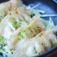 Veggie Gyoza (4 Pieces) · Steamed or fried veggie dumplings, ponzu sauce.
