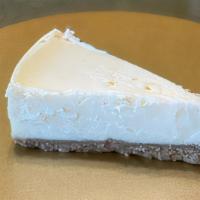 Plain Cheese Cake · creamy cheese cake with gram cracker bottom