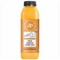 Jp Orange Juice Cold Pressed (16 Oz) · Freshly squeezed pure organic orange juice with absolutely nothing added. A great source of ...