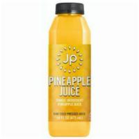 Jp Pineapple Juice Cold Pressed (16 Oz) · Freshly squeezed, single ingredient pineapple juice. Fights inflammation and boosts digestio...