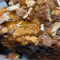 Fourkie · Praline Pecan Brownie+Chocolate Chip Cookie+Henny Caramel Drizzle