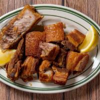 1 Lb. Chicharron · Fried pork chunks.