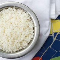 Basmati Rice · Gluten-free, vegetarian. Steamed Indian rice (free with entrée).