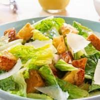Caesar Salad · Romaine lettuce, croutons, parmesan Reggiano tossed with Caesar dressing.