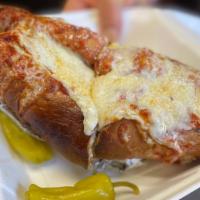 Meatball Sammy · Eggs, fresh parsely, onions and garlic, and our cheese blend