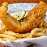 Whiting · One or Two 6 oz. Whiting fish serve with chips.
* price, size and pieces vary by market price.