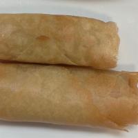 Spring Roll / 上海卷 · vegetarian roll, with crisp warp , one order comes two rolls