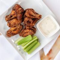 Chicken Wings/鸡翅 · Traditional wings serving with Ranch and Celery