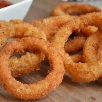 Onion Straws · With southwest dipping sauce.