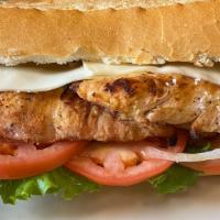 Chicken Breast Sandwich · Served with fries