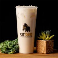 Winter Melon Latte (Large) · Caffeine free winter melon-based latte. *easy, normal, or extra ice
*no sugar adjustment