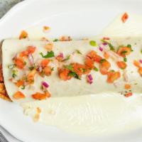 Gordo Burrito · A large burrito stuffed with grilled chicken, chorizo, fried beans, Spanish rice and pico de...