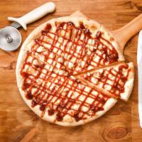 Bbq Chicken Pizza · Mixed with BBQ sauce.
