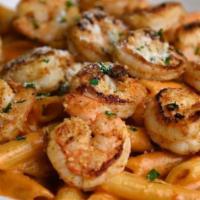 Penne A La Vodka · With chicken, shrimp for an additional charge.