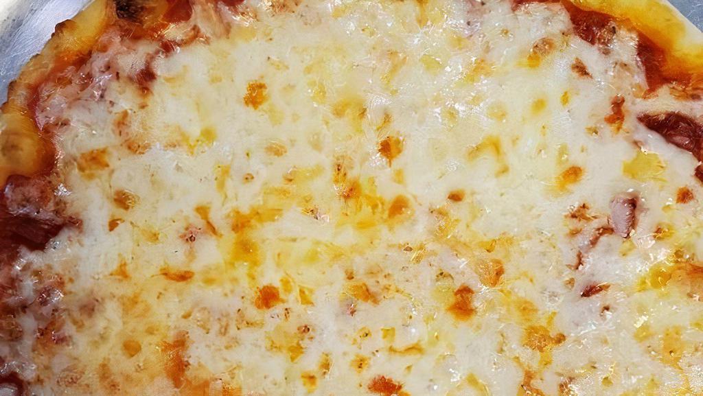 Small Cheese · House made pizza sauce with Grande Cheese.