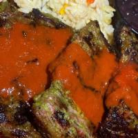 Carne Asada · Grilled skirt steak. All fajitas served with lettuce, pico de gallo, jack cheese, lime crema...
