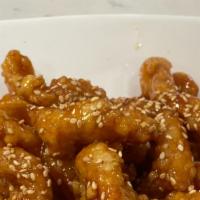 Sesame Chicken  · Spicy.   Served with side of  steamed rice