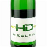 Riesling | High Def · An off-dry Riesling with orange blossom, key lime, golden apples, and subtle hints of spice ...