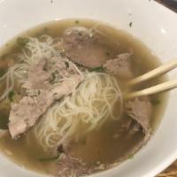 Pho Creation (Create Your Own Bowl) · Choose three (3) toppings. Select from eye of round, lean brisket, flank, fatty brisket, ten...
