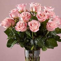18 Long Stem Pink Roses · Enjoy the classic beauty of the rose with a playful twist in our Long Stem Pink Rose Bouquet...
