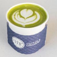 Matcha Latte · Organic Japanese green tea matcha powder.