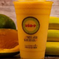 Mango Tango (Smoothie) · 143 kcal. Mango, banana & orange juice.