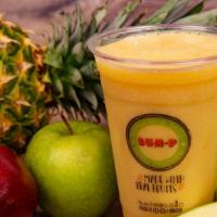 Pineapple Lovely (Smoothie) · 176 kcal. Pineapple, mango, banana & pineapple juice.