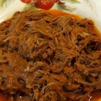 Ropa Vieja Lunch · cuban classic. slow roasted shredded beef in a tomato base
