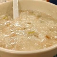 Preserved Egg And Pork Congee · 