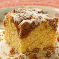 Coffee Cake · Satisfying and crumbly coffee cake.