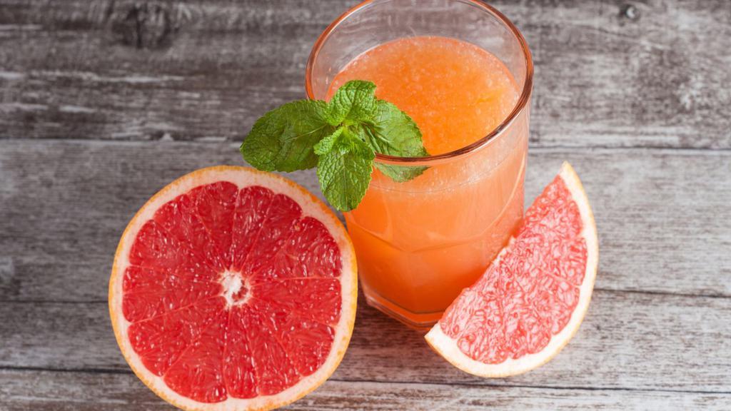 Grapefruit Juice · Fresh juice made from delicious grapefruit.