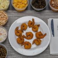 #7 Shrimp Platter · 8 pieces fried Comes with your choice of two sides. Regular size sides are included, large s...