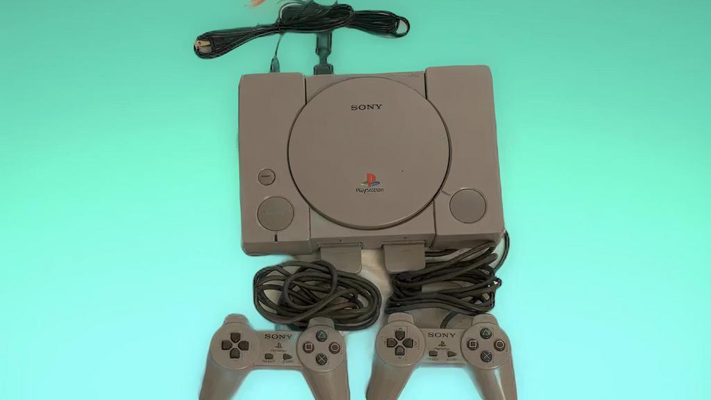 Sony Playstation Console Set · Console. 2 controllers. Power and av cords.