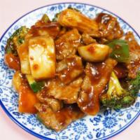 Szechuan Spicy Beef (Combo Platter) · Spicy.