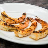 Grilled Shrimp · Served with a side & your choice of dinner Caesar salad, dinner salad (with a choice of hone...