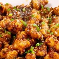 Gobi Manchurian   · Battered and fried cauliflower or corn tossed with Indian style Chinese sauces.****DEAL****