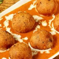 Malai Kofta · Vegetable balls cooked with tomato-onion puree and milk.