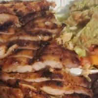 Grilled Chicken & Tex-Mex Chili · Ground Beef.