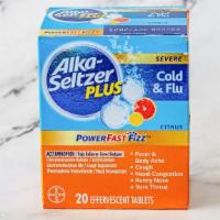 Alka Seltzer Plus Cold · 20 tabs.