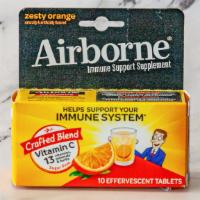 Airborne Immune Support Effervescent Tablets Zesty Orange · 10 ct.