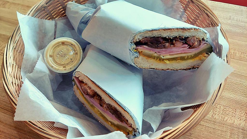 Cubano · Cuban sandwich.
