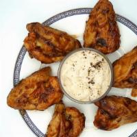 Bbq Chicken Wings · Yup these gluten-free beauties are smothered in BBQ sauce.
