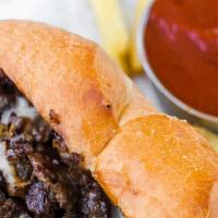 Perfect Philly Cheesesteak ( Meat Only) · Fresh Philly meat.