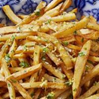 Lemon Pepper French Fries · lemon pepper French fries