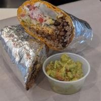 Burrito · 12 inch tortilla wrap filled with protein and fresh toppings of your choice
