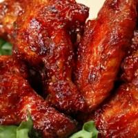 Chicken Masala Wings (5) · Homemade Indian chicken wings marinated in Indian spices, cooked on the grill.