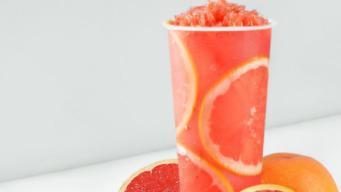 Grapefruit Spa · A full cup of fresh juicy grapefruit mixed with premium reserved green tea, shaken with pass...