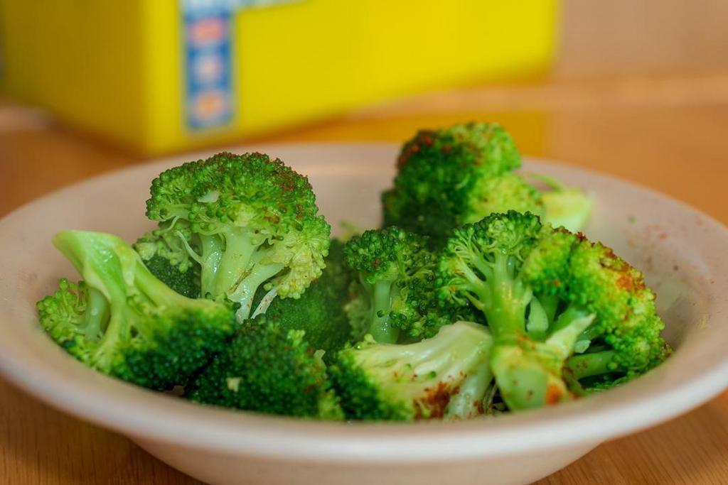 Fresh Steamed Broccoli · 